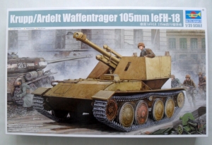 TRUMPETER MODELS 1/35 01586 KRUPP/ARDELT WAFFENTRAGER 105mm LEFH-18