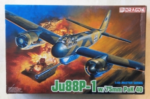 DRAGON 1/48 5543 JUNKERS Ju 88P-1 w/75mm PaK40