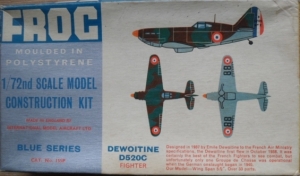 FROG 1/72 155P DEWOITINE D520C