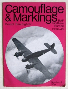 CAMOUFLAGE   MARKINGS  09. BRISTOL BEAUFIGHTER RAF NORTHERN EUROPE 1936-45