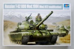 TRUMPETER 1/35 01554 T-62 BDD Mod.1984  Mod.1972 SPECIFICATION 