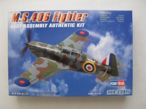 HOBBYBOSS 1/72 80235 M.S.406 FIGHTER EASY ASSEMBLY