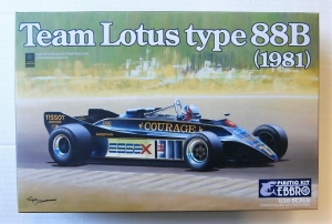 EBBRO 1/20 010 TEAM LOTUS TYPE 88B  1981 
