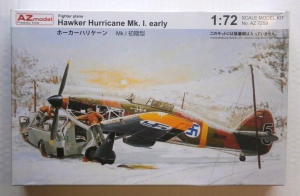 AZ MODEL 1/72 7259 HAWKER HURRICANE Mk.I EARLY