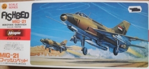 HASEGAWA 1/72 JS-012 MiG-21 FISHBED