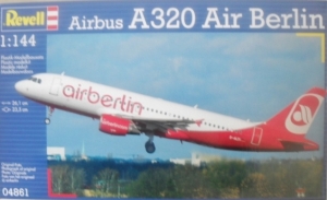 REVELL 1/144 04861 AIRBUS A320 AIR BERLIN