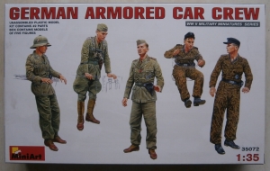 MINIART 1/35 35072 GERMAN ARMOURED CAR CREW