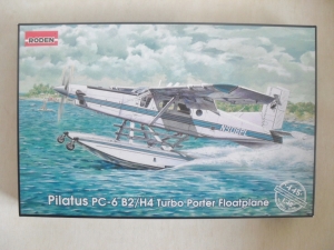 RODEN 1/48 445 PILATUS PC-6 B2/H4 TURBO PORTER FLOATPLANE