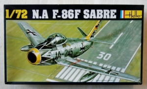 HELLER 1/72 277 N.A. F-86F SABRE