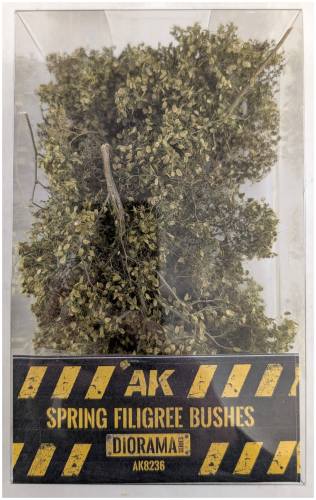 AK INTERACTIVE  AK8236 SPRING FILIGREE BUSHES