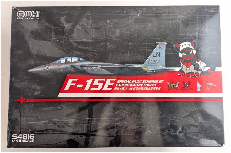 GREATWALL HOBBY 1/48 S4816 F-15E SPECIAL PAINT SCHEMES OF EXPEDITIONARY EAGLES