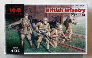 ICM 1/35 35301 BRITISH INFANTRY 1917-1918