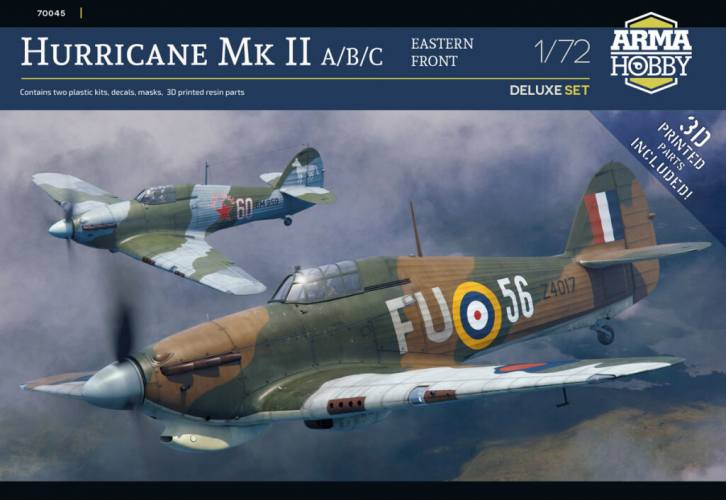 ARMA HOBBY 1/72 70045 HURRICANE MK II A/B/C