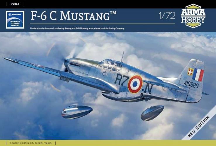 ARMA HOBBY 1/72 70068 F-6C MUSTANG