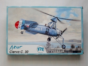 AZUR 1/72 A015 CIERVA C.30 AUTOGYRO