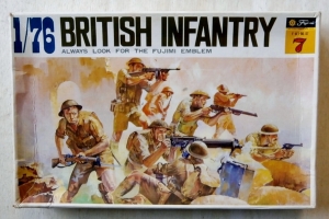 FUJIMI 1/76 D7 BRITISH INFANTRY