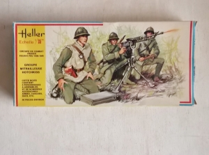 HELLER 1/35 143 GROUPE MITRAILLEUSE HOTCHKISS