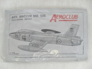 AEROCLUB 1/72 AERMACCHI MB 326 AERO TRAINER SERIES