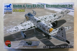 BRONCO 1/72 GB7006 BLOHM   VOSS Bv P178 RECONNAISSANCE JET