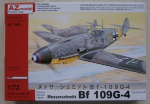 AZ MODEL 1/72 7469 MESSERSCHMITT Bf 109G-4