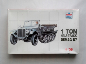 ESCI 1/35 5007 1 TON HALF TRACK DEMAG D7