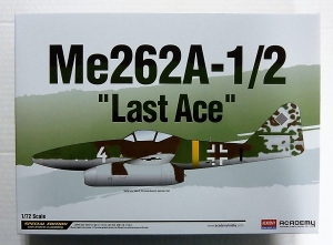 ACADEMY 1/72 12542 MESSERSCHMITT Me 262A-1/2 LAST ACE