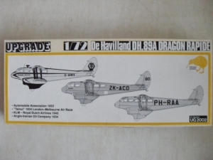 TASMAN 1/72 2002 DH.89A RAPIDE AA/KLM ETC