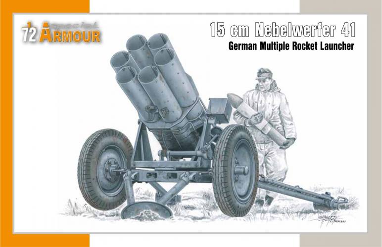 SPECIAL ARMOUR 1/72 72026 15CM NEBELWERFER 41 GERMAN MULTIPLE ROCKET LAUNCHER