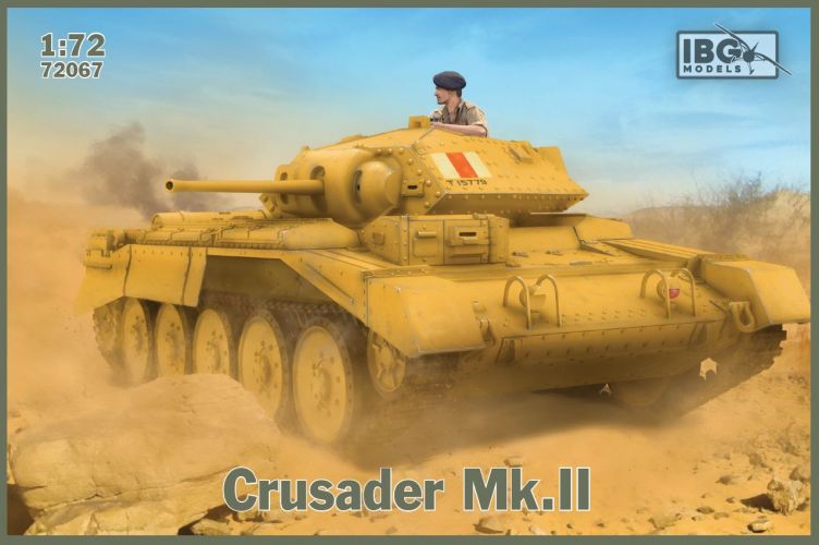 IBG MODELS 1/72 72067 CRUSADER MK.II BRITISH CRUISER TANK MK.VI
