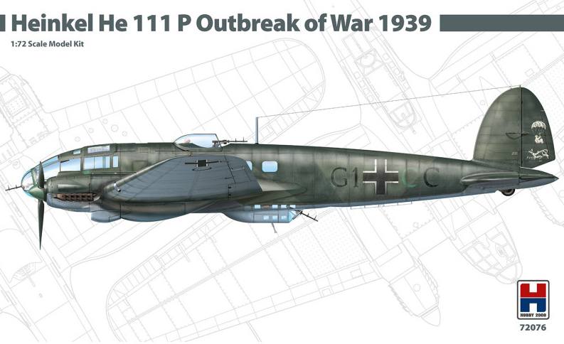 HOBBY 2000 1/72 72076 HEINKEL HE 111P OUTBREAK OF WAR 1939