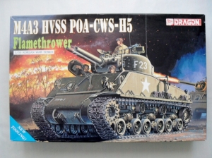 DRAGON 1/35 6807 M4A3 HVSS POA-CWS-H5 FLAMETHROWER
