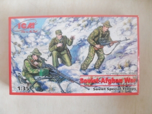 ICM 1/35 35501 SOVIET SPECIAL TROOPS AFGHANISTAN