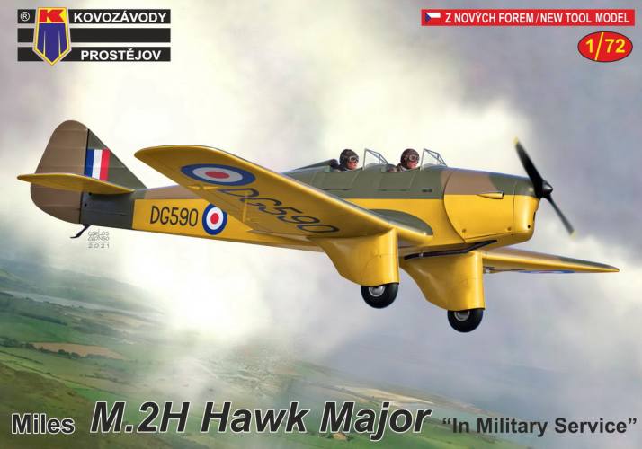 KOVOZAVODY 1/72 0284 MILES M.2H HAWK MAJOR IN MILITARY SERVICE 