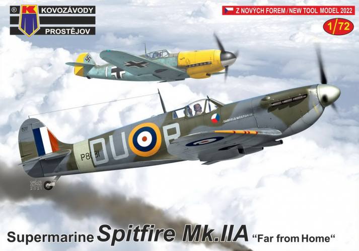 KOVOZAVODY 1/72 0304 SUPERMARINE SPITFIRE MK.IIA FAR FROM HOME 