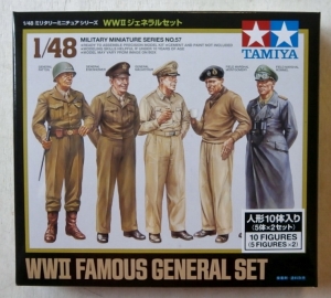 TAMIYA 1/48 32557 WWII FAMOUS GENERALS SET