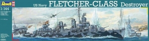 REVELL 1/144 05091 FLETCHER CLASS DESTROYER  UK SALE ONLY 