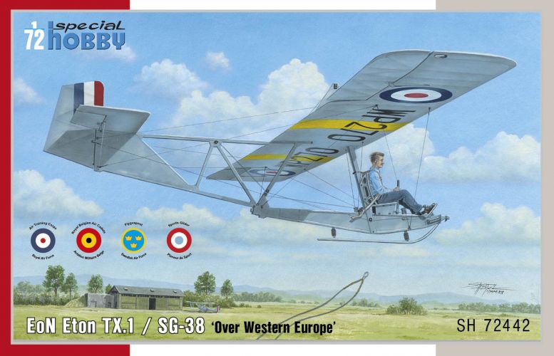 SPECIAL HOBBY 1/72 72442 EoN ETOM TX.1/ SG-38 OVER WESTERN EUROPE