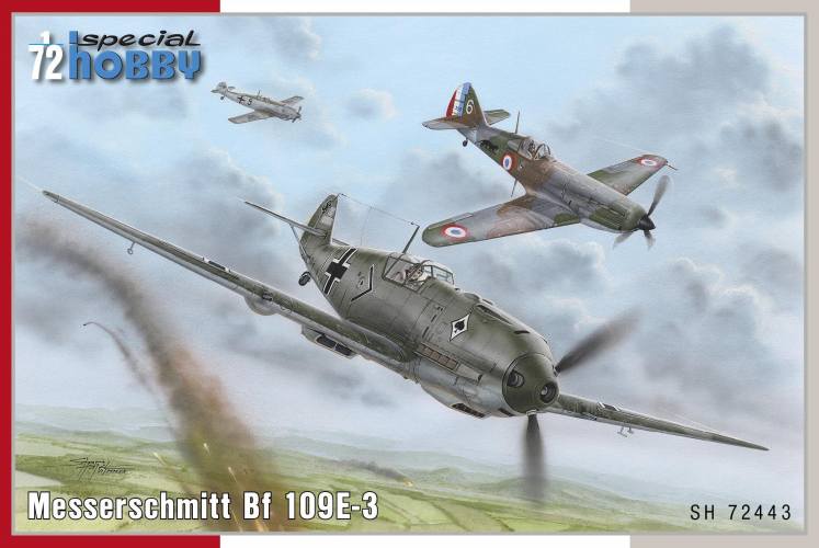 SPECIAL HOBBY 1/72 72443 Messerschmitt Bf-109E-3