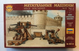 ZVEZDA 1/72 8014 SIEGE MACHINES 1