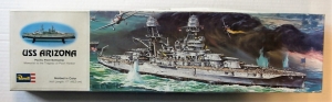 REVELL  H-302 USS ARIZONA BATTLESHIP