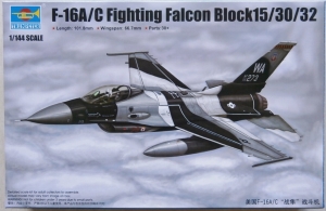 TRUMPETER 1/144 03911 F-16A/C FIGHTING FALCON BLOCK 15/30/32