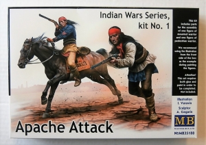 MASTERBOX 1/35 35188 INDIAN WARS SERIES No.1 APACHE ATTACK