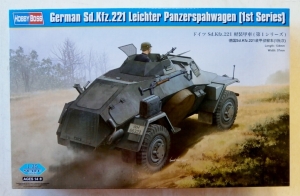 HOBBYBOSS 1/35 83811 GERMAN Sd.Kfz 221 LEICHER PANZERSPAHWAGEN 1st SERIES