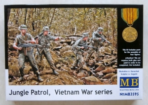 MASTERBOX 1/35 3595 JUNGLE PATROL VIETNAM WAR SERIES