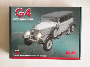 ICM 1/24 24012 G4 WITH OPEN COVER WWII GERMAN PERSONNEL CAR