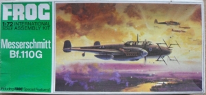 FROG 1/72 F202 MESSERSCHMITT Bf 110G
