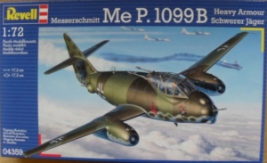 REVELL 1/72 04359 MESSERSCHMITT Me P.1099B HEAVY ARMOUR