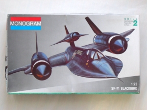 MONOGRAM 1/72 5810 SR-71 BLACKBIRD