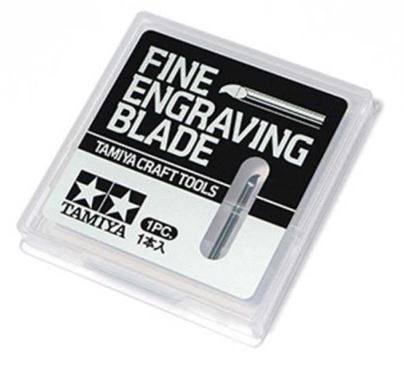 TAMIYA  74137 FINE ENGRAVING BLADE 0.3MM 