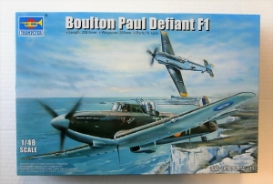 TRUMPETER MODELS 1/48 02899 BOULTON PAUL DEFIANT F1